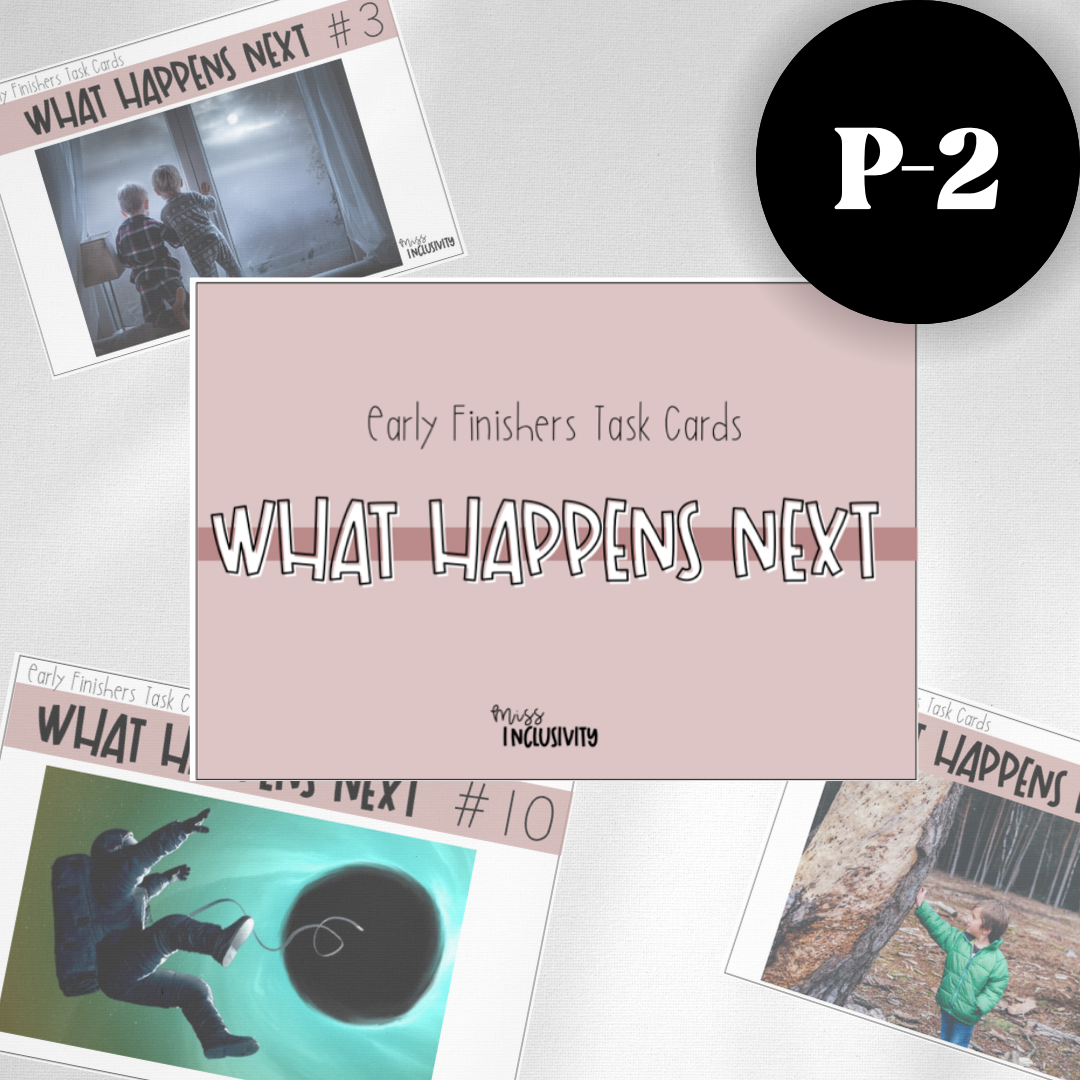 What Happens Next? Task Cards