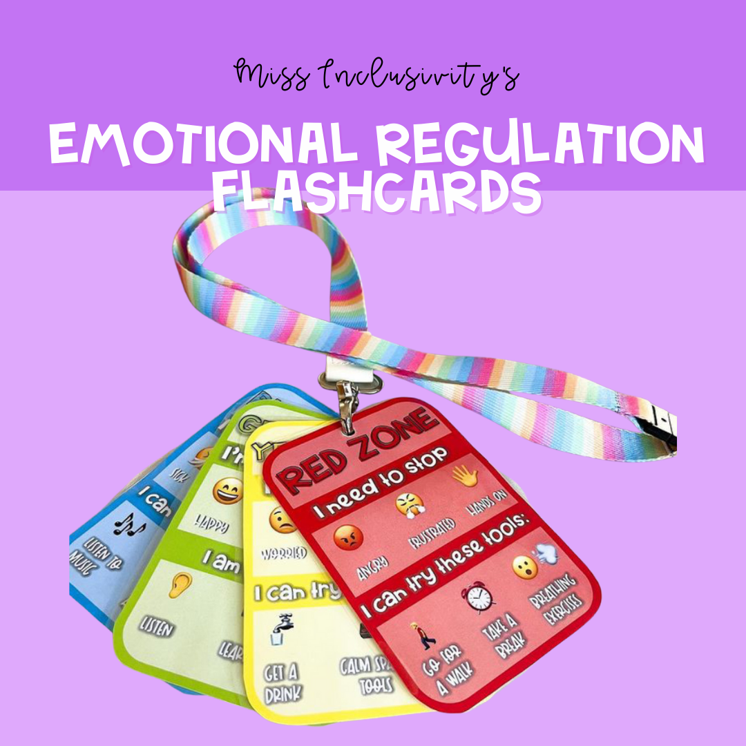 Emotional Regulation Cards [Editable Tools]