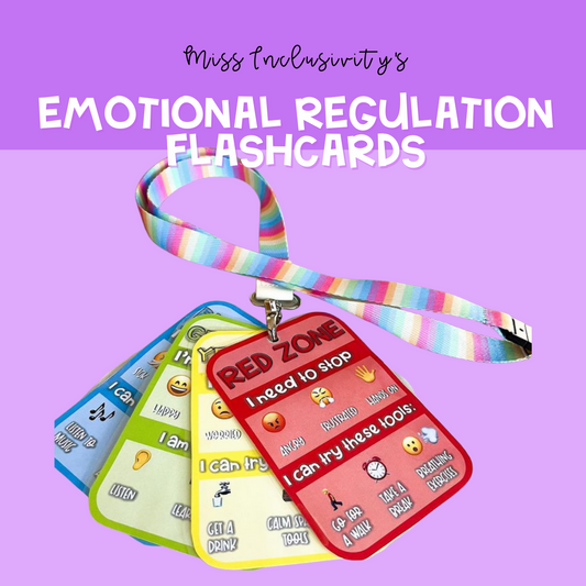 Emotional Regulation Cards [Editable Tools]