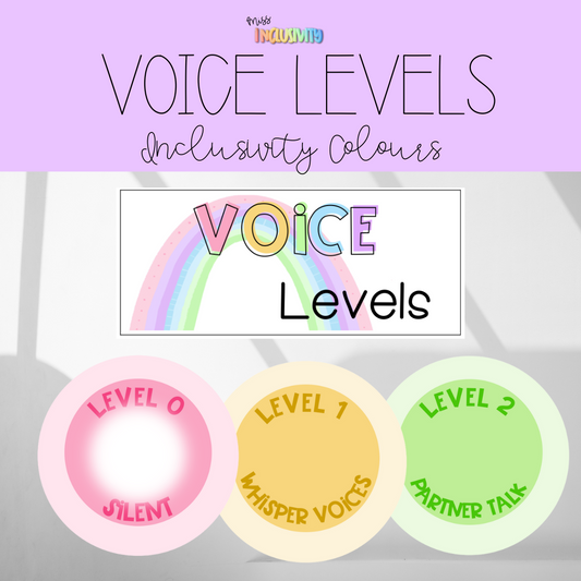 Inclusivity Voice Level Lights
