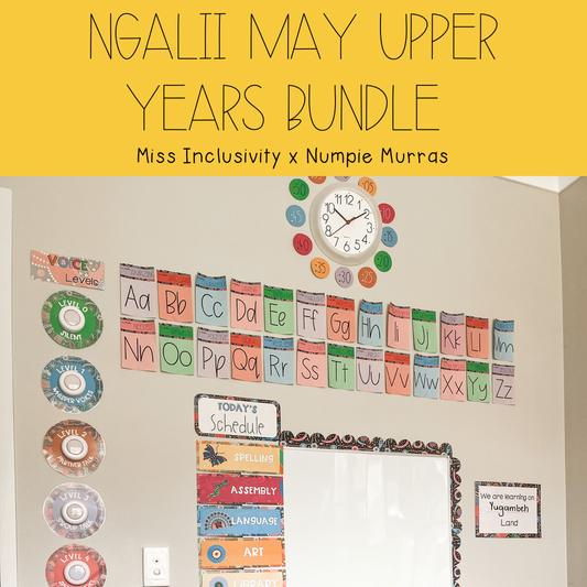 Ngalii May Classroom Decor Bundle